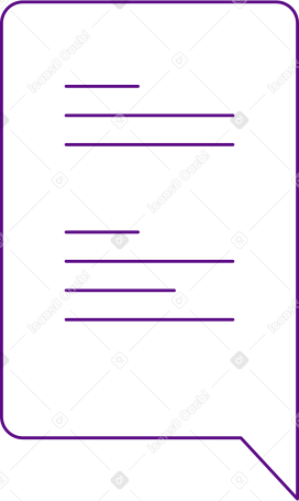 Bolha de fala vertical PNG, SVG