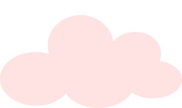 Light pink cloud PNG, SVG
