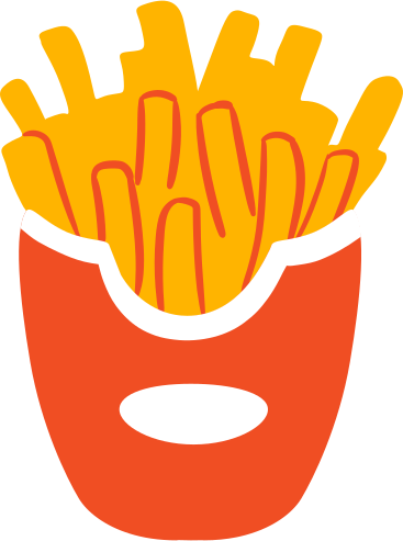 pommes frittes PNG, SVG