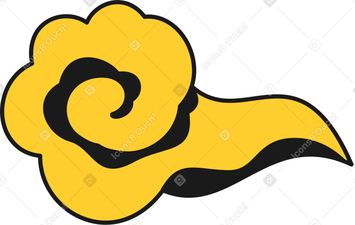 chinese cloud Illustration in PNG, SVG