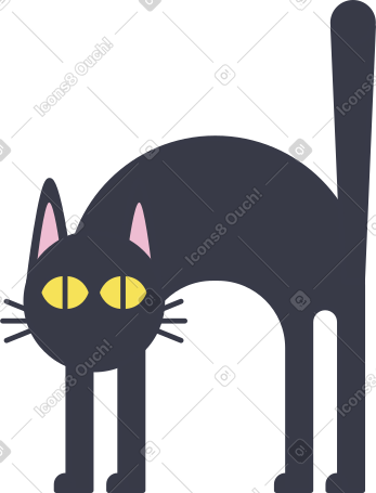 黑猫 PNG, SVG