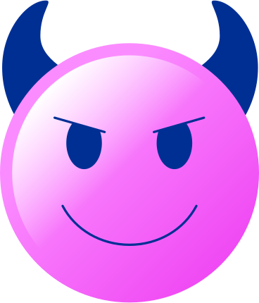 emoji devil PNG, SVG