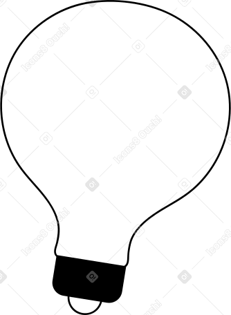 white large lamp Illustration in PNG, SVG