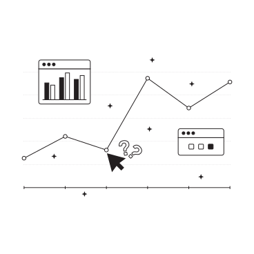 Questions in the analytics graph PNG, SVG