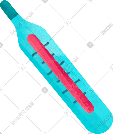 glass medical thermometer PNG, SVG