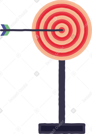 target Illustration in PNG, SVG