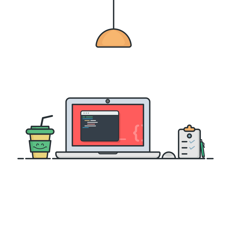 Immagine Vettoriale Coding in PNG e SVG in stile | Illustrazioni Icons8