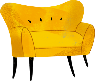 sofa PNG, SVG
