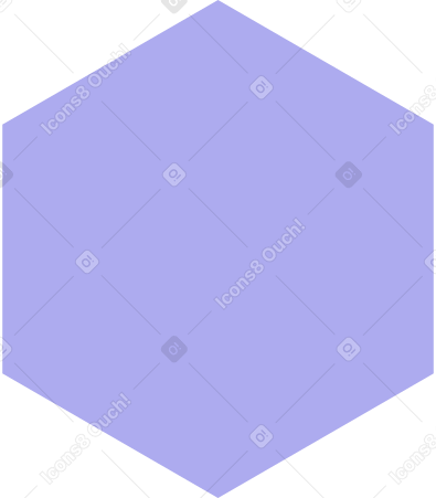 purple hexagon Illustration in PNG, SVG