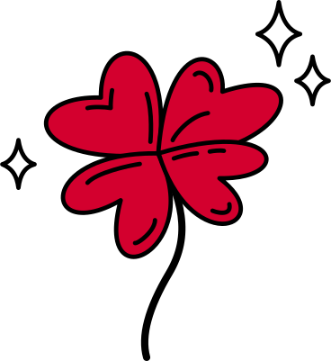 Four-leaf clover PNG, SVG