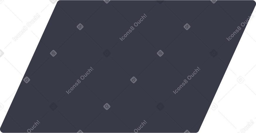 parallelogram shape Illustration in PNG, SVG