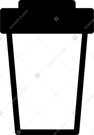 бумажный стакан в PNG, SVG