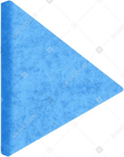 blue triangular arrow PNG, SVG