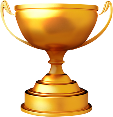 Golden cup PNG, SVG