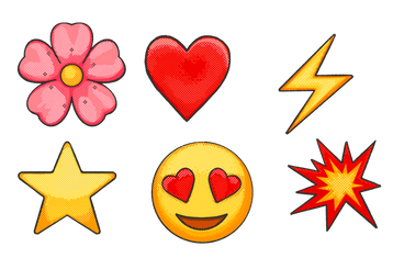 Emoji pack PNG, SVG