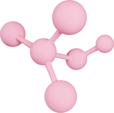 Abstract molecule PNG, SVG
