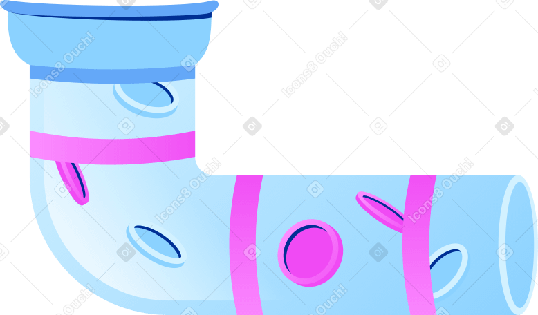 horizontal money pipe end Illustration in PNG, SVG