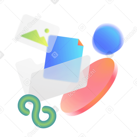 Files and folder PNG, SVG