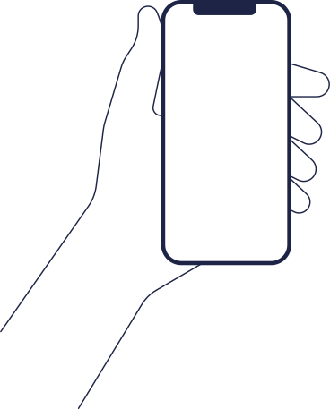Main avec smartphone PNG, SVG