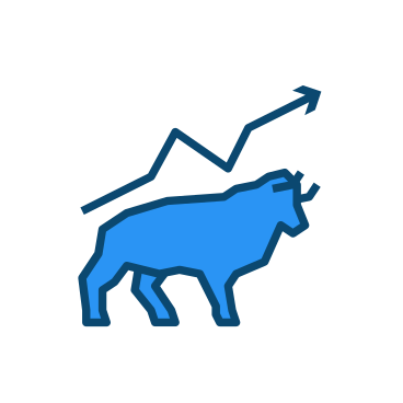 Bull market PNG, SVG