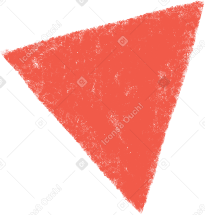 red devorative triangle PNG, SVG
