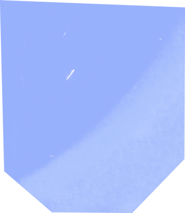 Blaues sechseck PNG, SVG