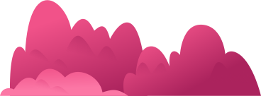dark pink bushes PNG, SVG