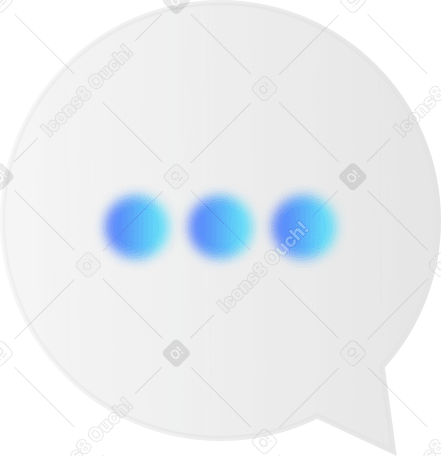 пузырь в стиле гласморфизма в PNG, SVG