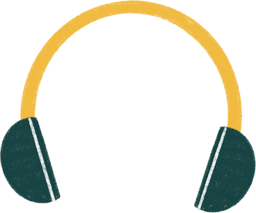 wired headphones PNG, SVG