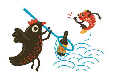 Cleaning the sea PNG, SVG