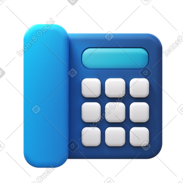 Office phone PNG, SVG