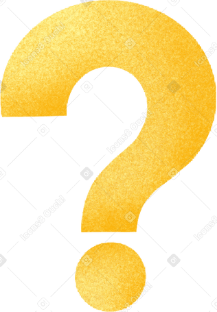 yellow question mark PNG, SVG