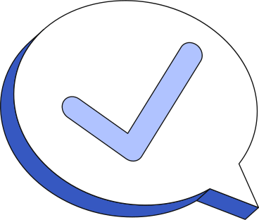 oval speech bubble with checkmark PNG, SVG