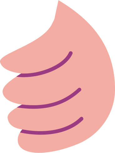Part of the hand with fingers в PNG, SVG
