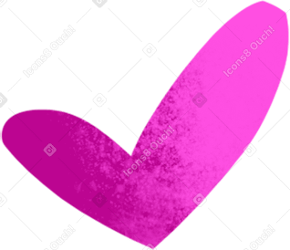 pink textured heart Illustration in PNG, SVG