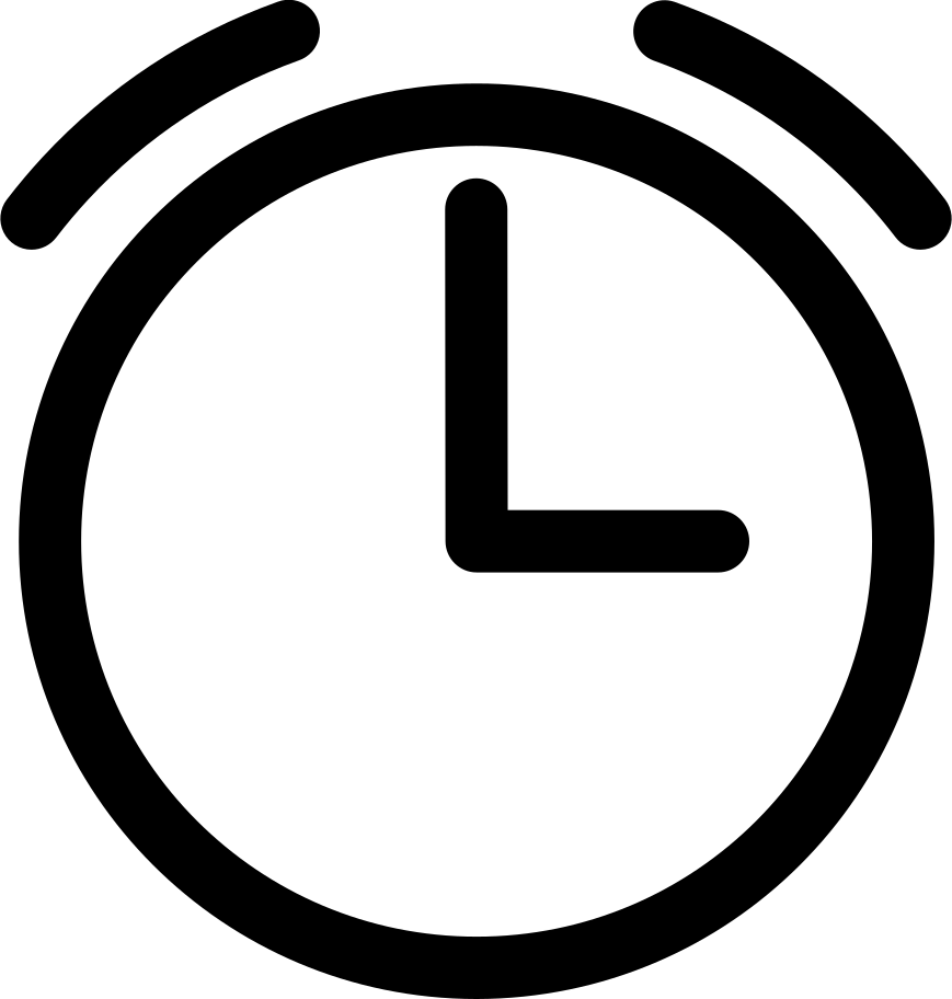 Style The Clock Showing Three O'clock Vector Images In Png And Svg 