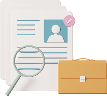 candidate resumes and briefcase PNG, SVG