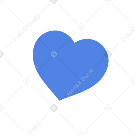 Ilustração animada de Retângulo com coração em GIF, Lottie (JSON), AE