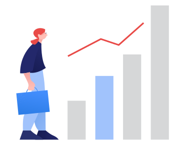 Career growth PNG, SVG