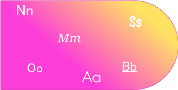 Sfondo rosa con caratteri PNG, SVG