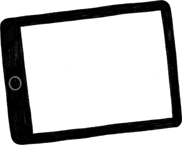 blank screen tablet PNG, SVG