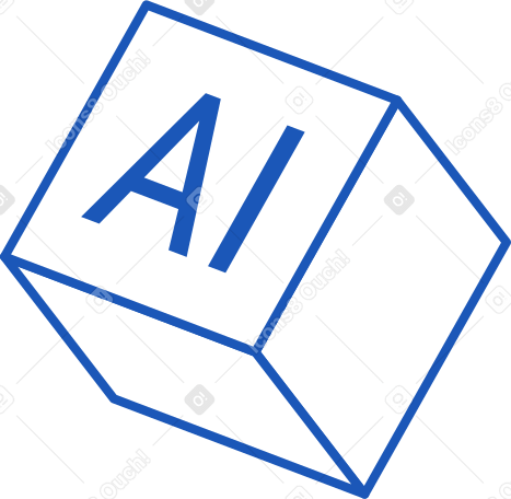 cubic icon ai PNG, SVG