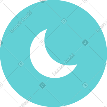 Moon icon PNG, SVG