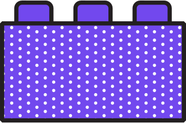 violet building block PNG, SVG