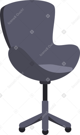 офисный стул в PNG, SVG