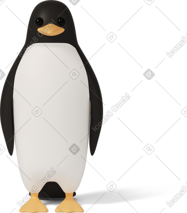 Big penguin PNG, SVG