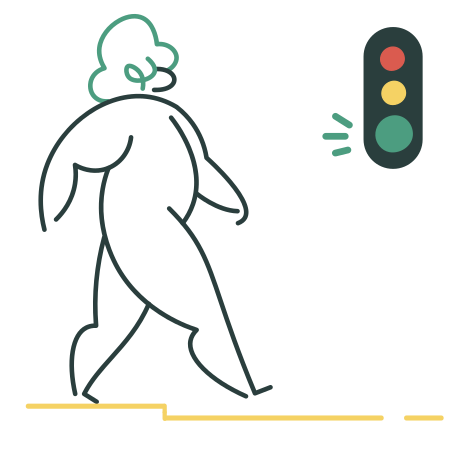 Traffic lights Illustration in PNG, SVG
