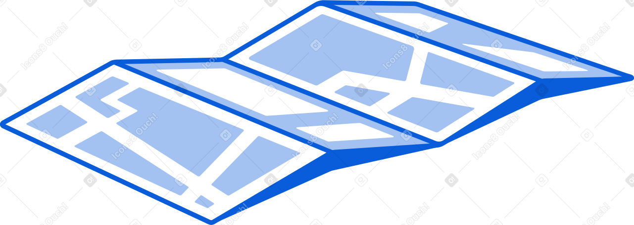 map Illustration in PNG, SVG