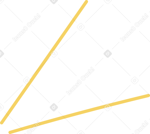 yellow lines PNG, SVG