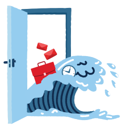洪水 のイラスト Png Svg Gif